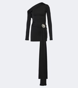 David Koma David Koma Embellished one-shoulder minidress