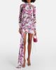David Koma David Koma Floral ruched minidress - 2