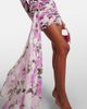 David Koma David Koma Floral ruched minidress - 6