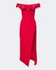 David Koma David Koma Off-shoulder wool-blend bustier dress - 1