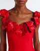 David Koma David Koma Off-shoulder wool-blend bustier dress - 3