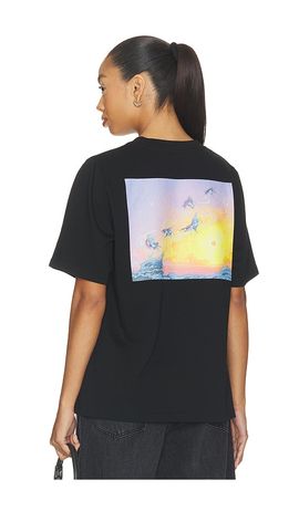 David Koma David Koma Supergirl Print Short Sleeve T-shirt