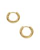 David Yurman 2MM Mercer Huggie Earrings 18K, 3/4 In - 3