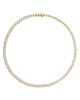 David Yurman Bezel Set Tennis Necklace in 18K Yellow Gold with Diamonds, 4.7mm - 3
