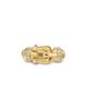 David Yurman Buckle Ring in 18K Yellow Gold with Rubies and Diamonds 10.4mm - 3