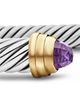 David Yurman David Yurman Cable Classics Bracelet with Amethyst and Gold - 5