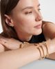 David Yurman David Yurman Cablespira® Flex 18kt gold cuff bracelet with garnets and diamonds - 2