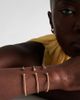 David Yurman David Yurman CablespiraÂ® Flex Micro 18kt gold cuff bracelet with pearls - 2