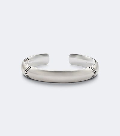 David Yurman David Yurman Chevron Bold sterling silver cuff bracelet