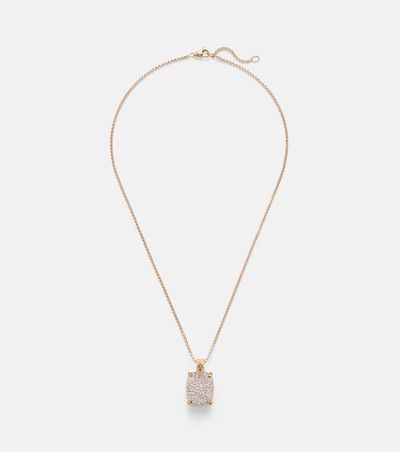 David Yurman David Yurman ChÃ¢telaineÂ® 18kt gold pendant necklace with diamonds