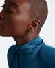 David Yurman David Yurman DY Madison® sterling silver and 14kt gold hoop earrings - 3