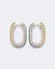 David Yurman David Yurman DY Madison® sterling silver and 14kt gold hoop earrings - 4