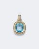 David Yurman David Yurman DY Mercer® 18kt gold and sterling silver pendant with topaz and diamonds - 1