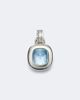 David Yurman David Yurman DY Mercer® 18kt gold and sterling silver pendant with topaz and diamonds - 4
