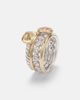 David Yurman David Yurman DY MercerÂ® 18kt gold and sterling silver ring with gemstones - 4