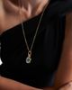 David Yurman David Yurman DY Mercer® 18kt gold pendant with topaz and diamonds - 3