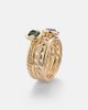 David Yurman David Yurman DY MercerÂ® 18kt gold ring with gemstones - 4