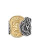 David Yurman David Yurman Men's 18K Yellow Gold & Sterling Silver Shipwreck Coin Signet Ring - 2