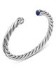 David Yurman David Yurman Men's Cable Classic Cuff Bracelet with Lapis Lazuli, 6mm - 3