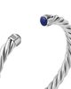 David Yurman David Yurman Men's Cable Classic Cuff Bracelet with Lapis Lazuli, 6mm - 4