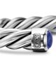David Yurman David Yurman Men's Cable Classic Cuff Bracelet with Lapis Lazuli, 6mm - 5