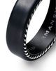 David Yurman David Yurman Men's Streamline Band Ring in Black Titanium, 6mm - 5