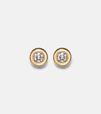 David Yurman David Yurman PavÃ© 18kt gold earrings with diamonds