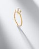 David Yurman David Yurman Pearl Classics 18kt gold ring with freshwater pearl and diamonds - 5