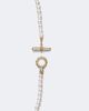 David Yurman David Yurman Pearl Classics Petite 18kt gold necklace with freshwater pearls and diamonds - 6