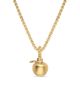 David Yurman David Yurman Petite Apple Amulet in 18K Yellow Gold, 10mm - 3