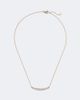David Yurman David Yurman Petite Pavé 18kt gold necklace with diamonds - 1