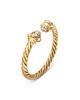 David Yurman David Yurman Renaissance Ring in 18K Yellow Gold with Diamonds, 4 - 3
