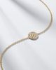David Yurman David Yurman Sculpted Cable 18kt gold chain bracelet with diamonds - 4
