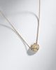 David Yurman David Yurman Sculpted Cable 18kt gold pendant necklace with diamonds - 5