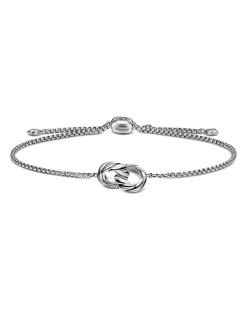 David Yurman David Yurman Sculpted Cable Chain Bracelet in Sterling Silver, 8mm