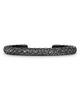 David Yurman David Yurman Sculpted Cable Cuff Bracelet in Black Titanium with Black Diamonds, 7mm - 1