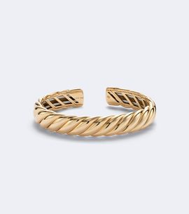 David Yurman David Yurman Sculpted Cable Flex® 18kt gold bracelet