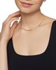 David Yurman David Yurman Sculpted Cable Flex Necklace in 18K Yellow Gold with Diamonds, 3.7mm - 2