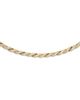 David Yurman David Yurman Sculpted Cable Flex Necklace in 18K Yellow Gold with Diamonds, 3.7mm - 4