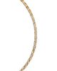 David Yurman David Yurman Sculpted Cable Flex Necklace in 18K Yellow Gold with Diamonds, 3.7mm - 5