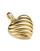 David Yurman David Yurman Sculpted Cable Heart Locket in 18K Yellow Gold, 23mm - 3