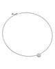 David Yurman David Yurman Sculpted Cable Pendant Necklace in Sterling Silver with Diamonds, 18 - 3