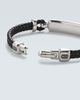 David Yurman David Yurman Streamline® sterling silver and leather bracelet with onyx - 4