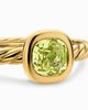 David Yurman Dy Mercer A Color Cable Ring in 18K Yellow Gold with Peridot 5.5mm - 4