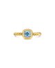 David Yurman Dy Mercer A Color Cable Ring in 18K Yellow Gold with Sky Blue Topaz 5.5mm - 3
