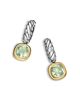 David Yurman Dy Mercer A Color Drop Earrings in Sterling Silver with 14K Yellow Gold - 4