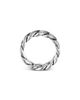David Yurman Men's Curb Chain Band Ring in Sterling Silver with Diamonds, 8mm - 5