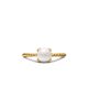 David Yurman Pearl Classics Ring in 18K Yellow Gold with Diamonds, 2mm - 3