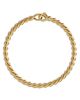 David Yurman Sculpted Cable Chain Bracelet in 18K Yellow Gold 3.7mm - 2