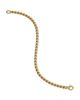 David Yurman Sculpted Cable Chain Bracelet in 18K Yellow Gold 3.7mm - 3
